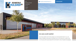 Desktop Screenshot of bouwbedrijfhulshof.nl